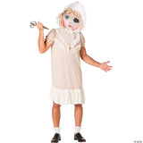 Adult Molly the Demonic Dolly Costume – Creepy Doll Horror Halloween Cosplay Out