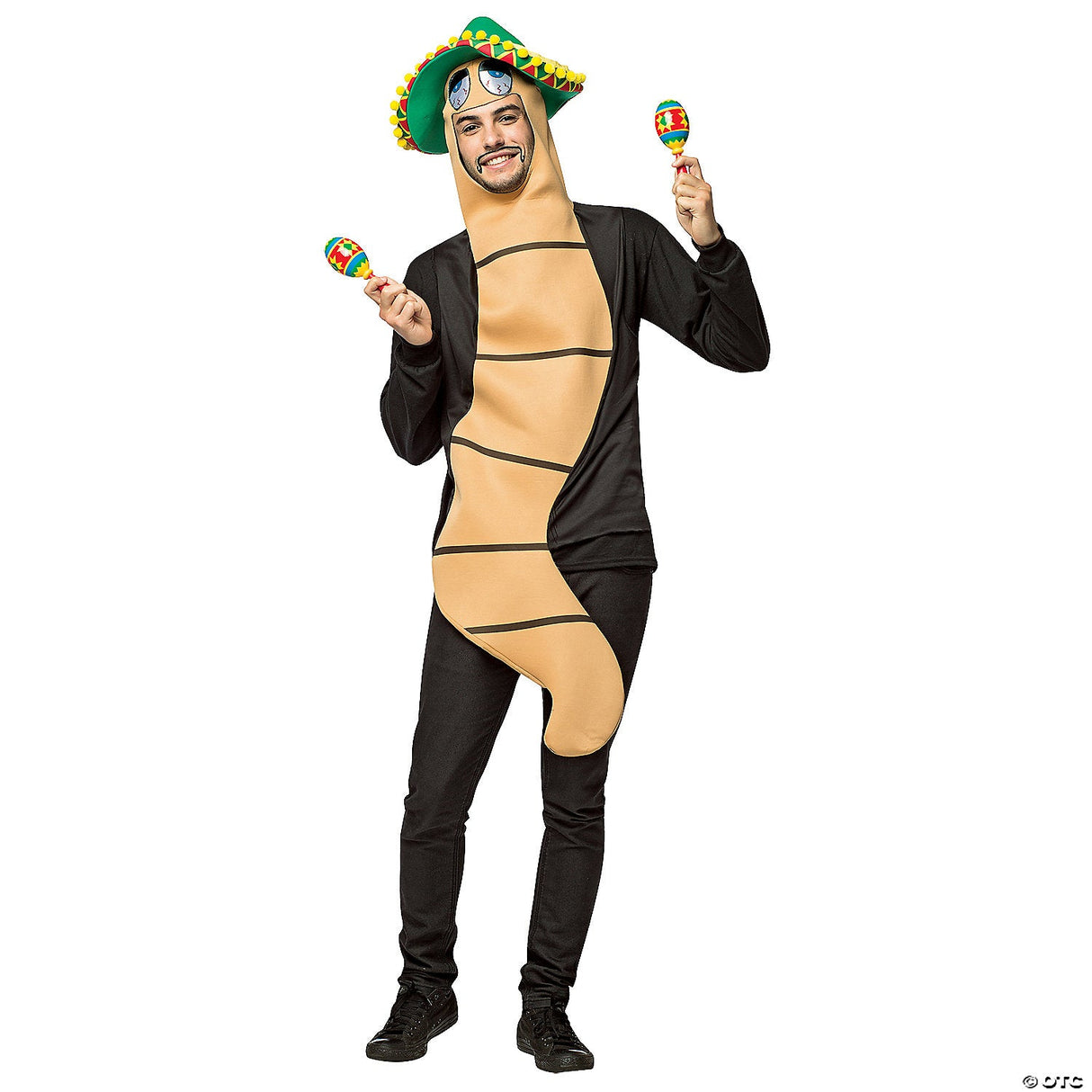 Adult Tequila Worm Costume – Funny Booze-Inspired Halloween Cosplay Party Outfit