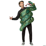 Adults Anaconda Snake Costume - Animal Jungle Halloween Cosplay Party Outfit