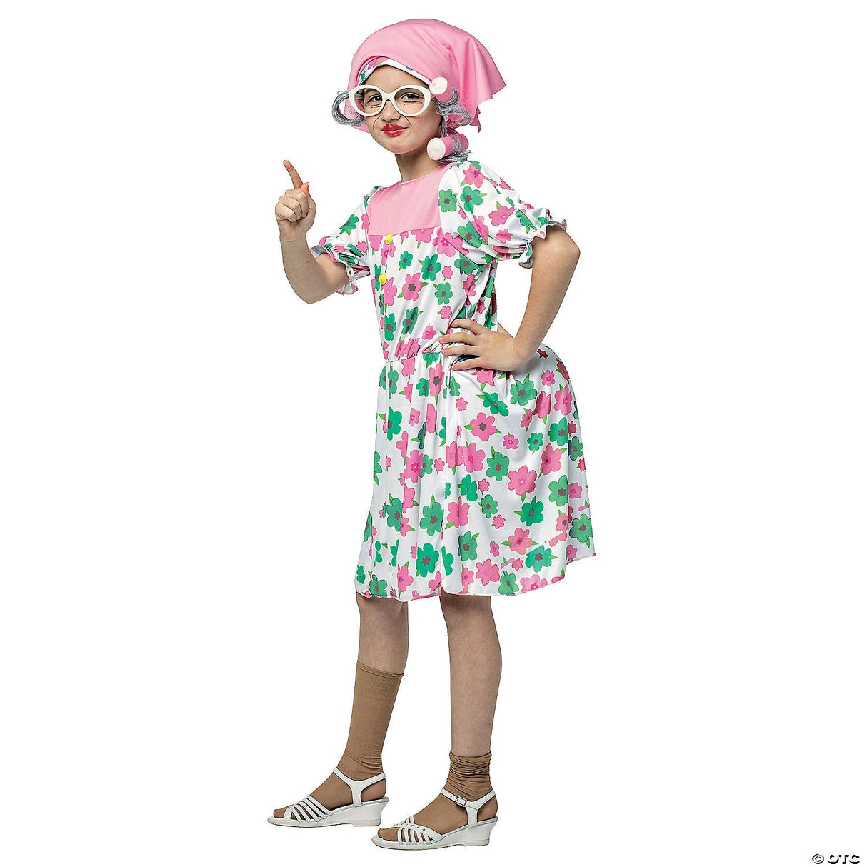 CHILD GRANNY COSTUME - Halloween Costume Cosplay & Party Outfit For Kids