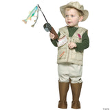 TODDLER FISHERMAN COSTUME 3-4T - Toddler Halloween Costume Cosplay Dress Up