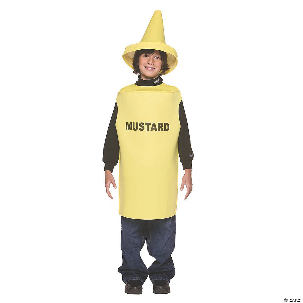 Kids Mustard Costume - Medium - Kids Halloween Costume Cosplay & Party Outfit