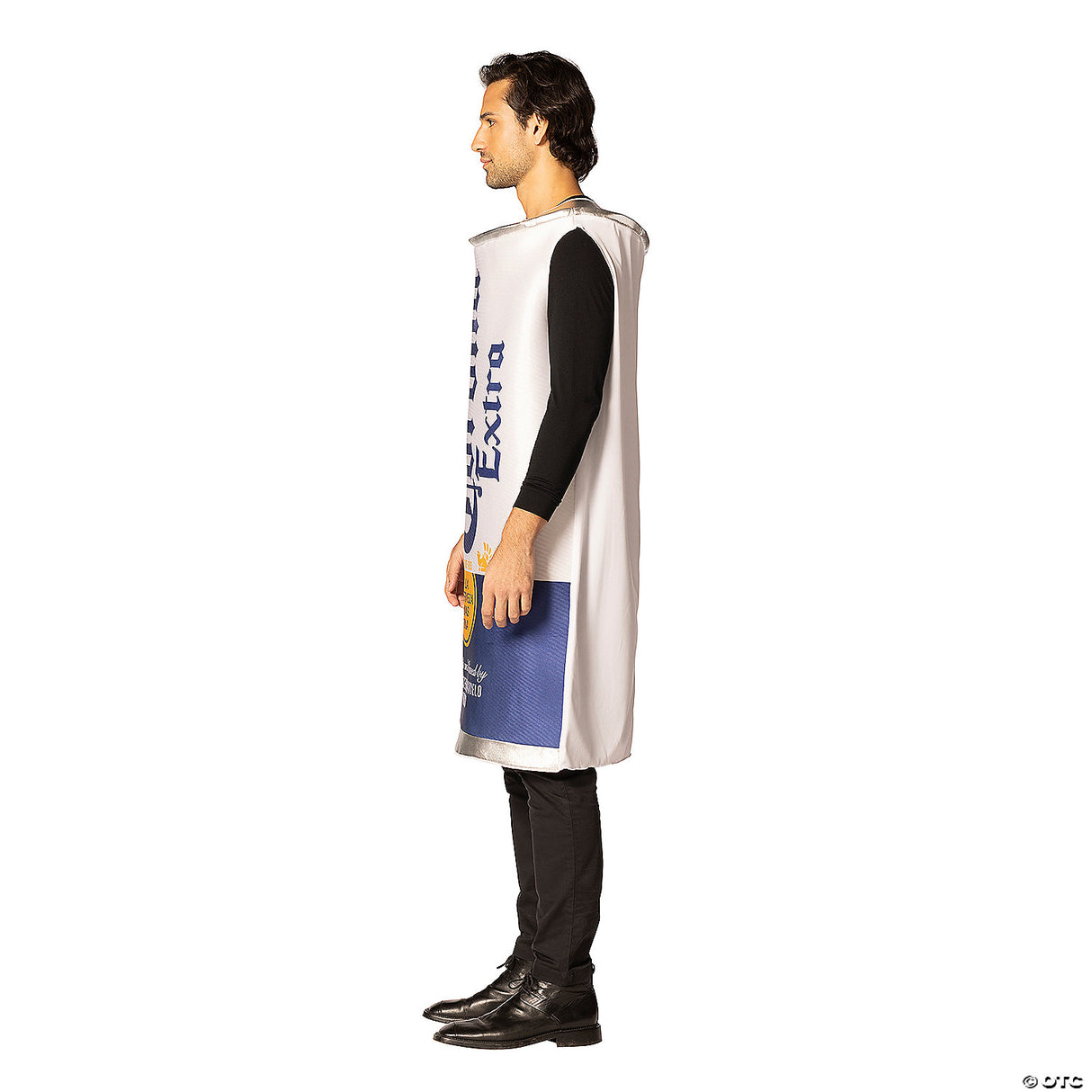 Adults Corona™ Extra Beer Can Costume – Funny Drink Halloween Cosplay Party Outf