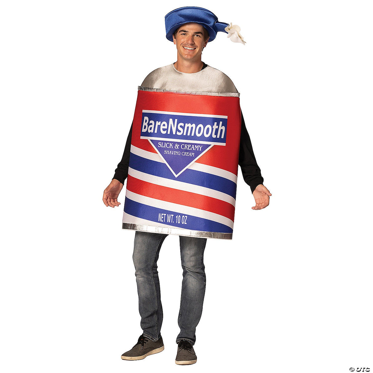 Adults Shaving Cream Can Costume - Funny Halloween Animal Bird Party Cosplay Out