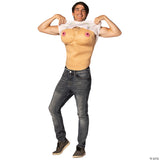 Adults Mardi Gras Flasher Shirt Costume - Funny Halloween Animal Bird Party Cosp