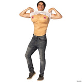 Adults Mardi Gras Flasher Shirt Costume - Funny Halloween Animal Bird Party Cosp