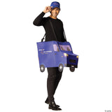 Adults Amazin’ Delivery Truck Costume – Funny Driver Halloween Cosplay Outfit