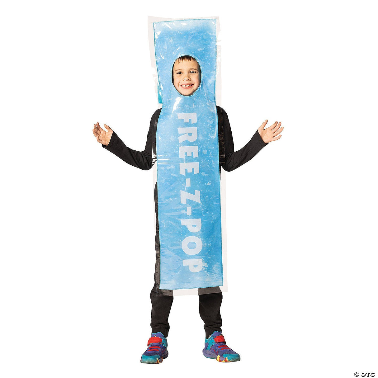 Kids Blue Free-z-pop Ice Costume - Medium 7-10 - Kids Halloween Costume Cosplay
