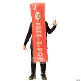 Kids Red Free-z-pop Ice Costume - Medium 7-10 - Kids Halloween Costume Cosplay &