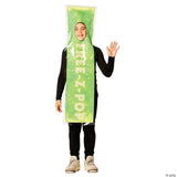 Kids Green Free-z-pop Ice Costume - Medium 7-10 - Kids Halloween Costume Cosplay