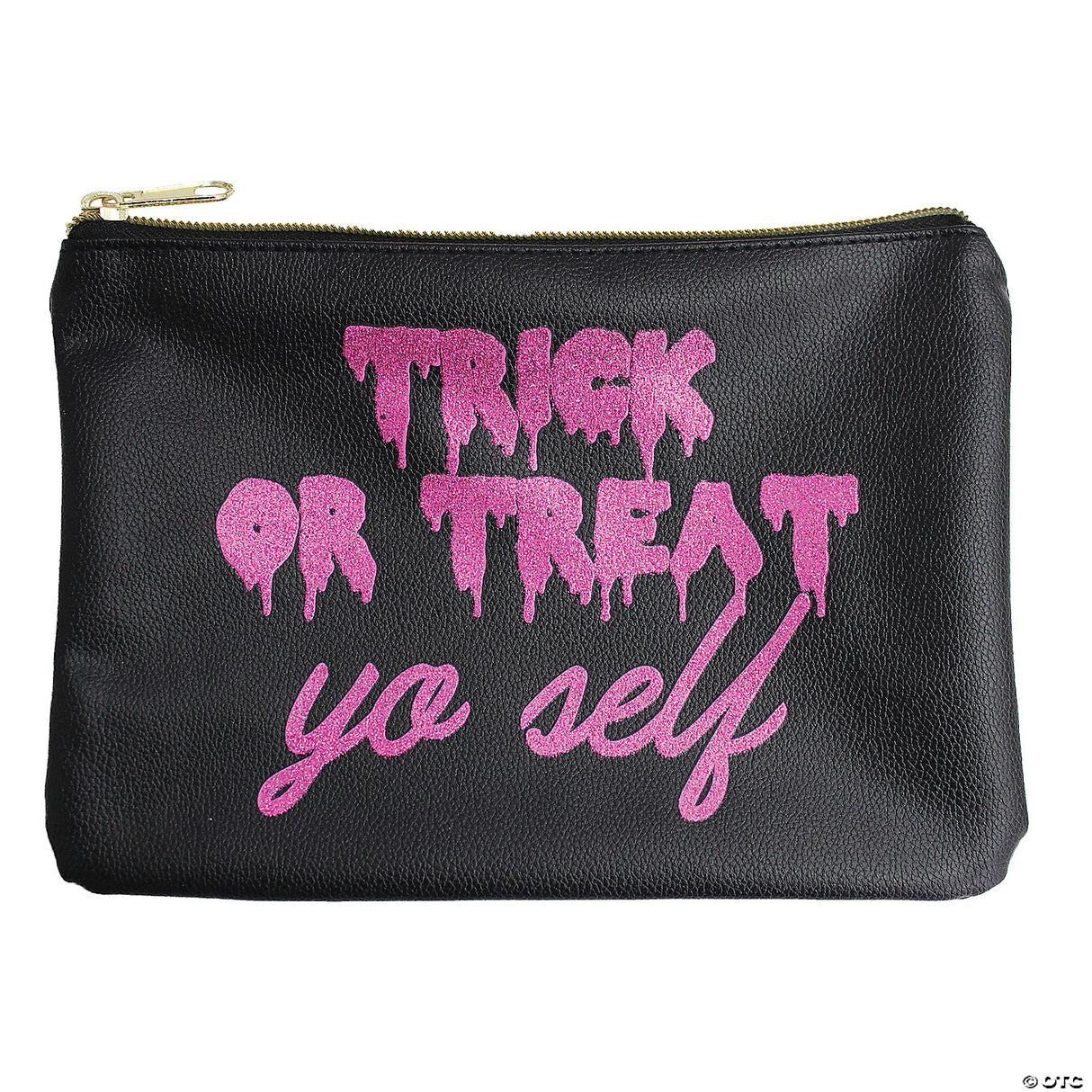 "trick Or Treat Yo Self" Makeup Bag