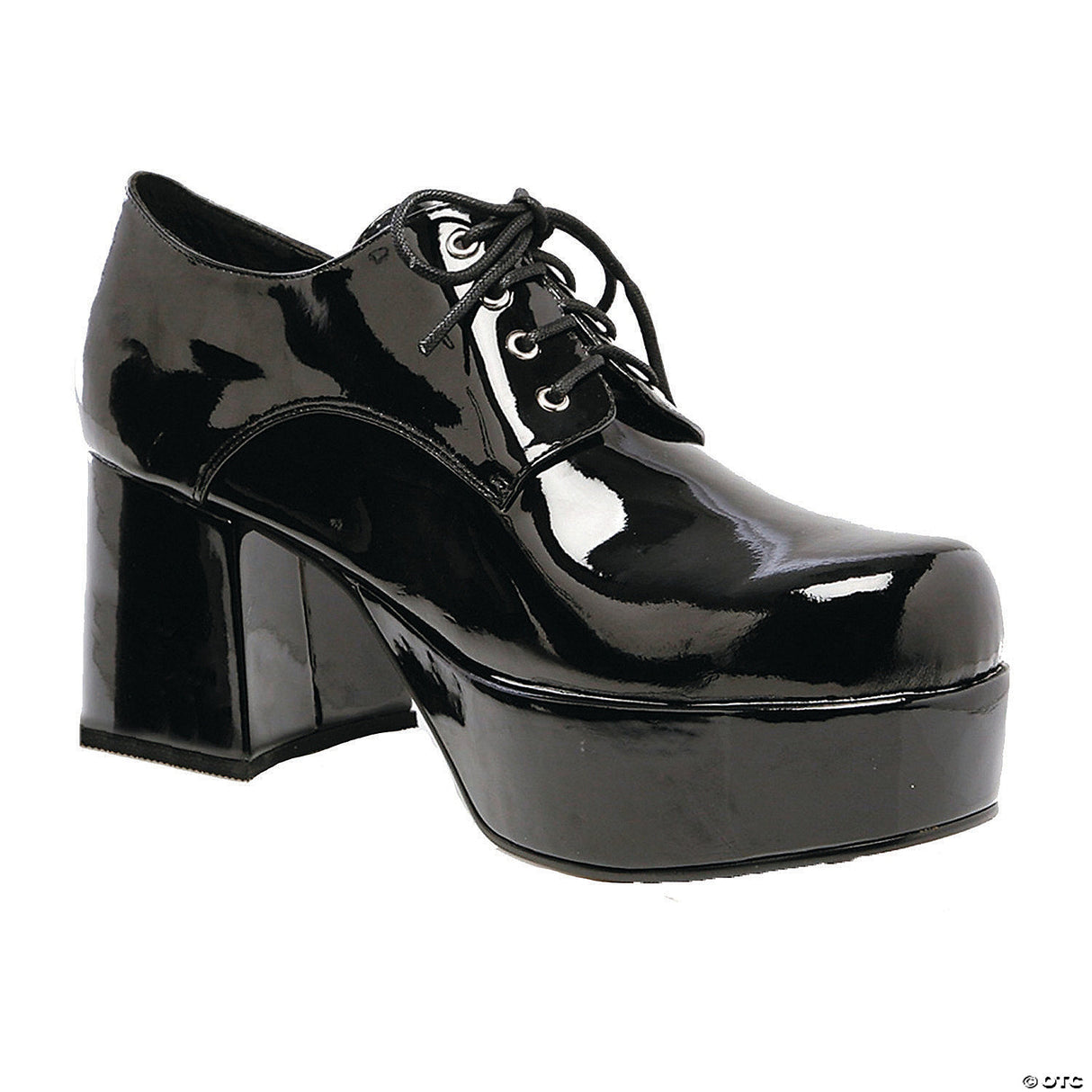 BLACK PLATFORM SHOES-SIZE 10/11