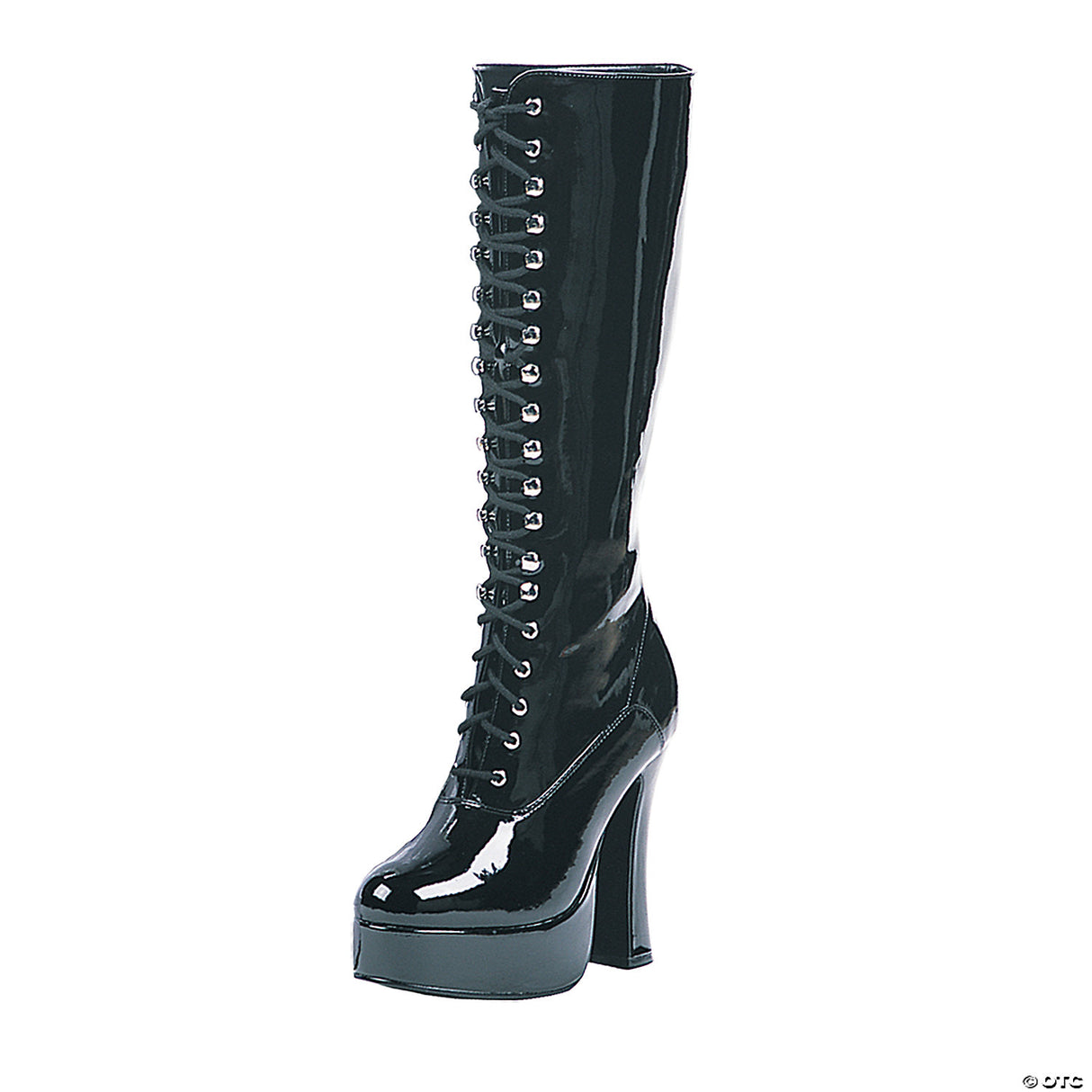 LACE UP KNEE HIGH BOOTS-9MD