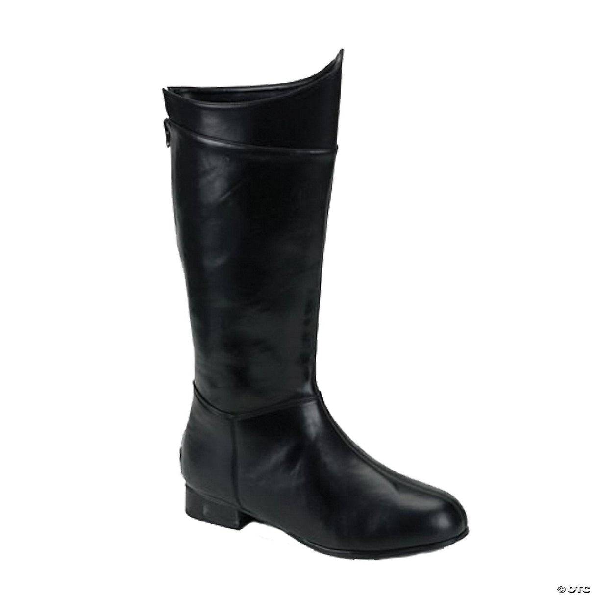 Adult Black Superhero Boots Size 10-11 – Men’s Halloween Costume Footwear