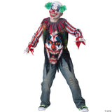 EVIL CLOWN CHILD COSTUME - Halloween Costume Cosplay & Party Outfit For Kids