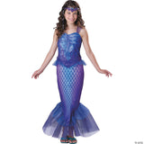 MYSTERIOUS MERMAID MED. 10-12 - Tween Girls Halloween Costume Cosplay Party Dres
