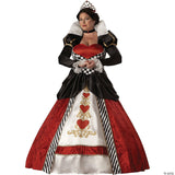 Queen of Hearts Adult Costume XXXL – Plus Size Fairy Tale Halloween Party Outfit