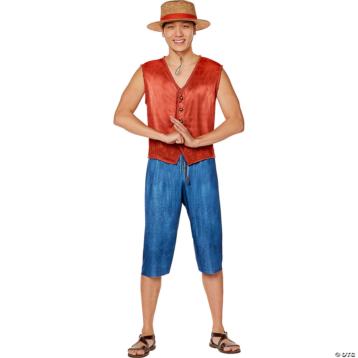 Adlt Mn Monkey D. Luffy One Piece Lg