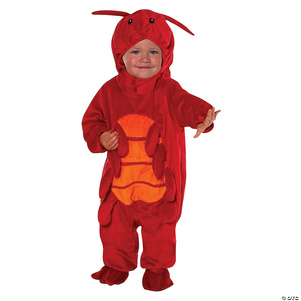 Toddler Happy Hoodie Lobster Costume - Toddler Halloween Costume Cosplay Dress U