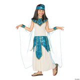 CLEOPATRA BLUE GOLD CHLD 12-14 Halloween Costume Cosplay & Party Outfit For Kids