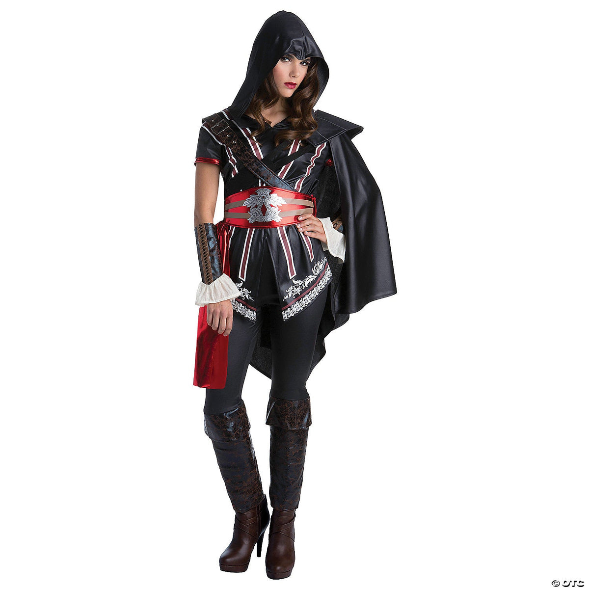 WOMENS ASSASSINS CREED EZIO SOUND COST - Adult Halloween Costume Cosplay Party O