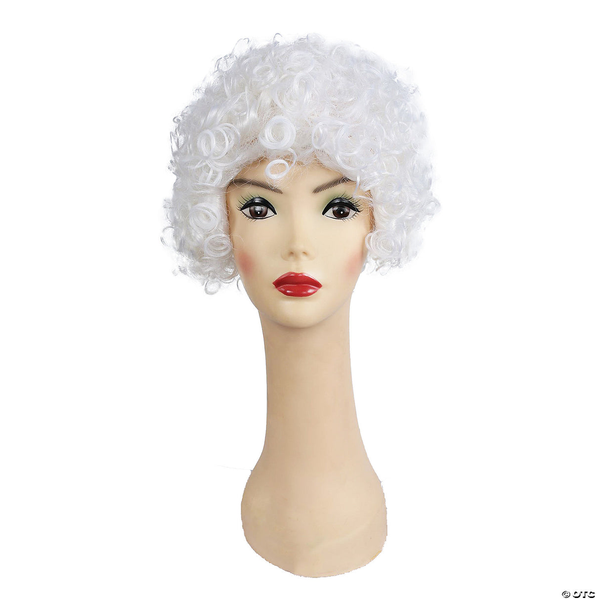 CURLY CLOWN WIG-ORANGE