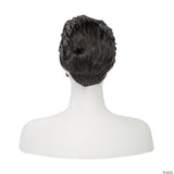 Human Hair 50's Rocker Wig Black