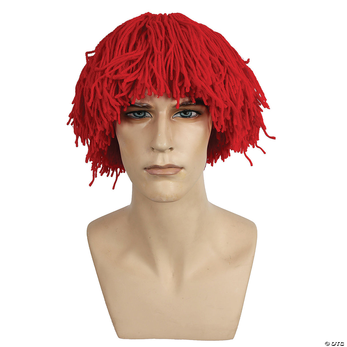 BARGAIN RAG BOY WIG-RED