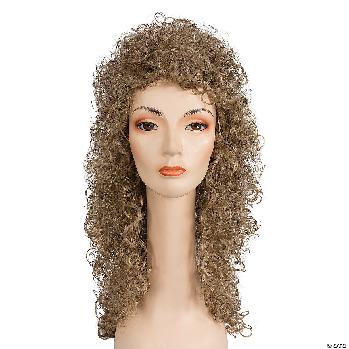 PLABO CURLY WIG-DK PURPLE