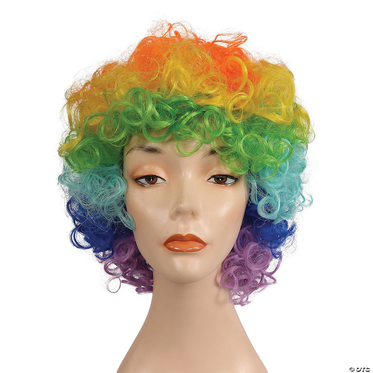 LONG CURLY CLOWN WIG