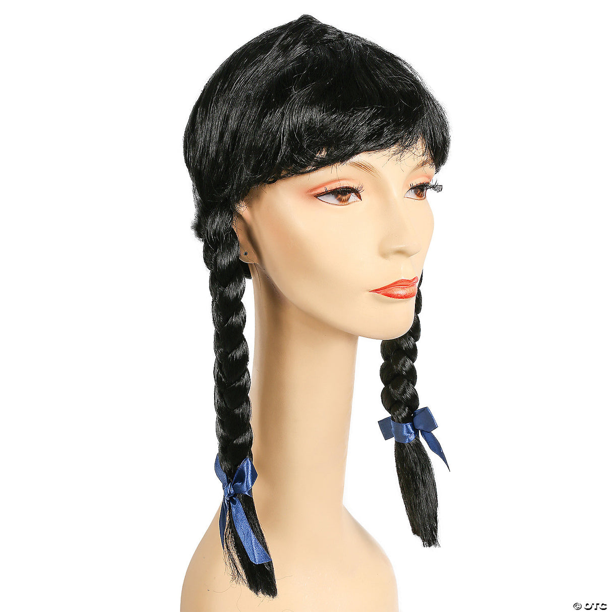 BRAIDED WIG WITH BANGS