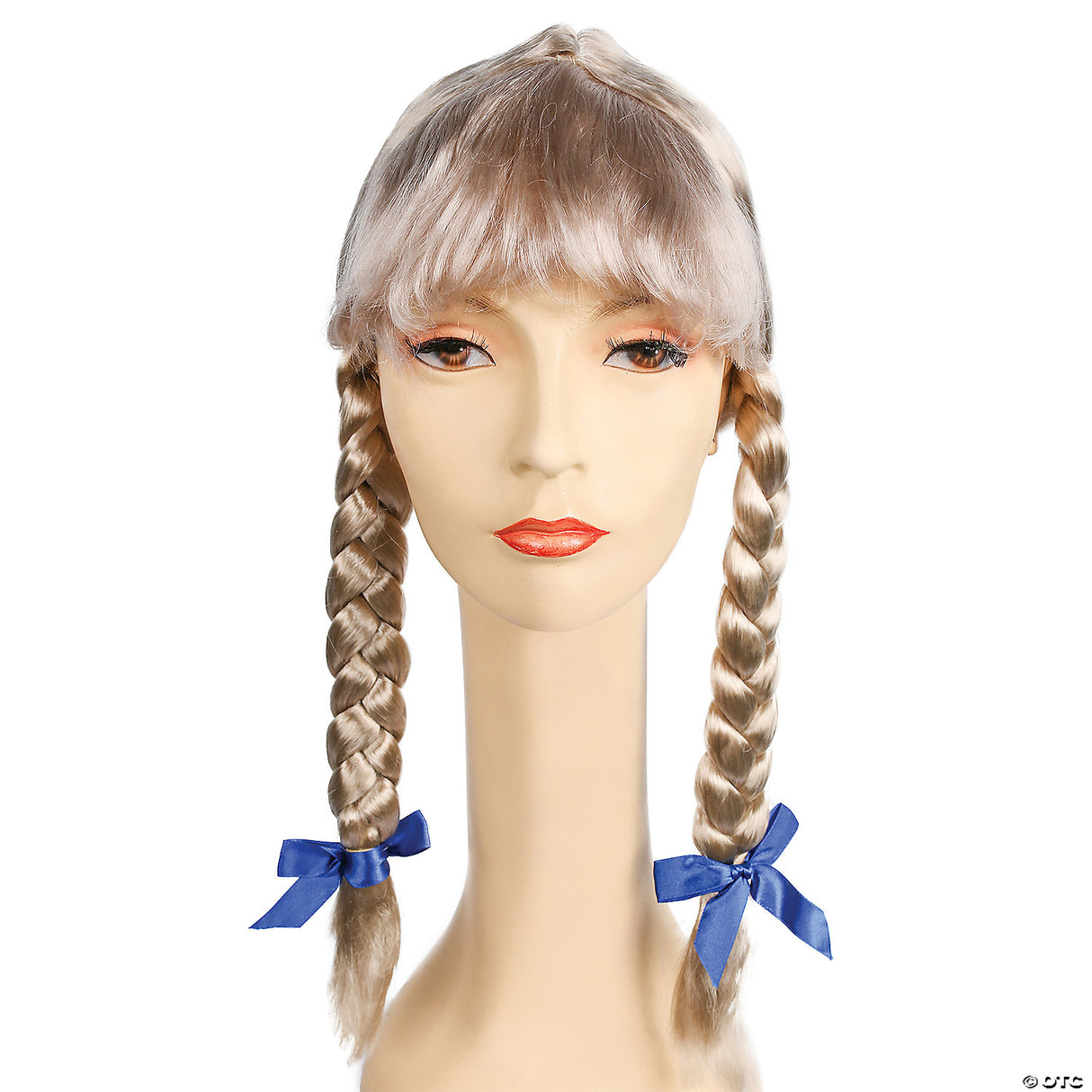 BRAIDED WIG WITH BANGS