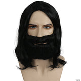 BIBLICAL WIG AND BEARD SET LW300