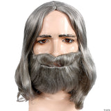 BIBLICAL WIG AND BEARD SET LW300