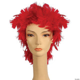 FRIGHT CLOWN WIG-BLACK