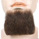 3 POINT BEARD HUMAN MED BROWN RED 30