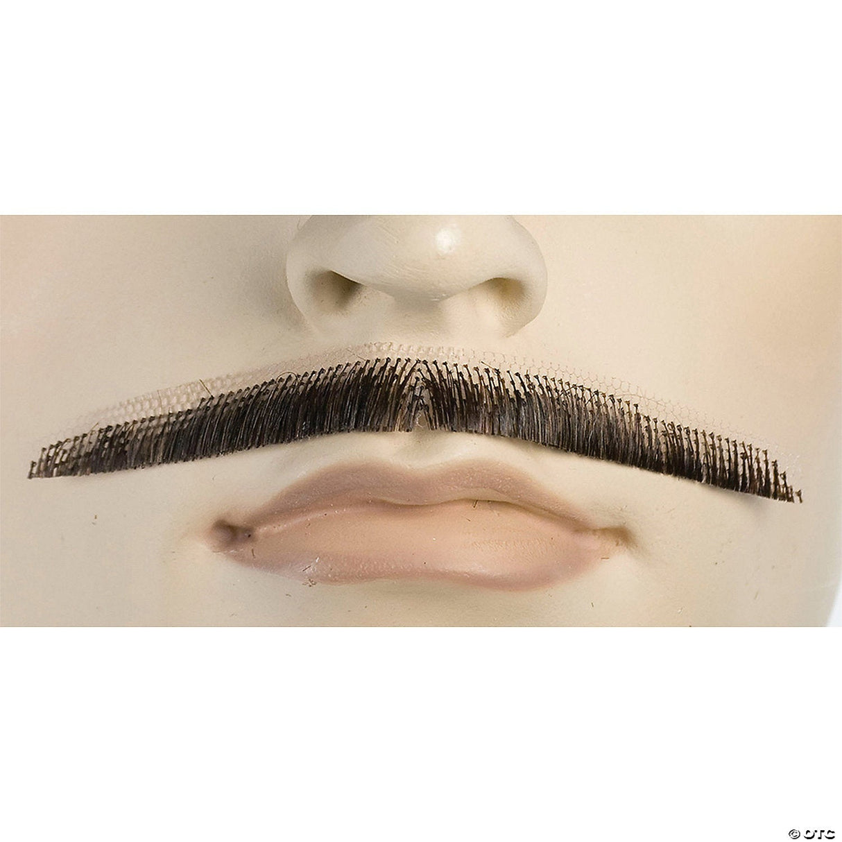 Errol Flynn Mustache Human Hair – Brown Costume Cosplay Accessory