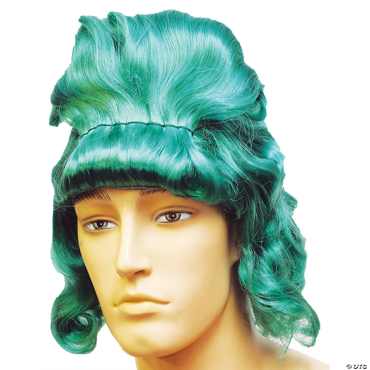 Adults Dark Green Wig