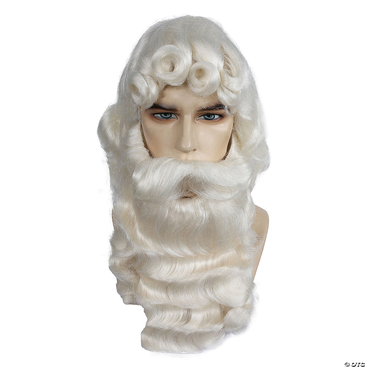 Deluxe Extra Large Santa Wig And Beard Set