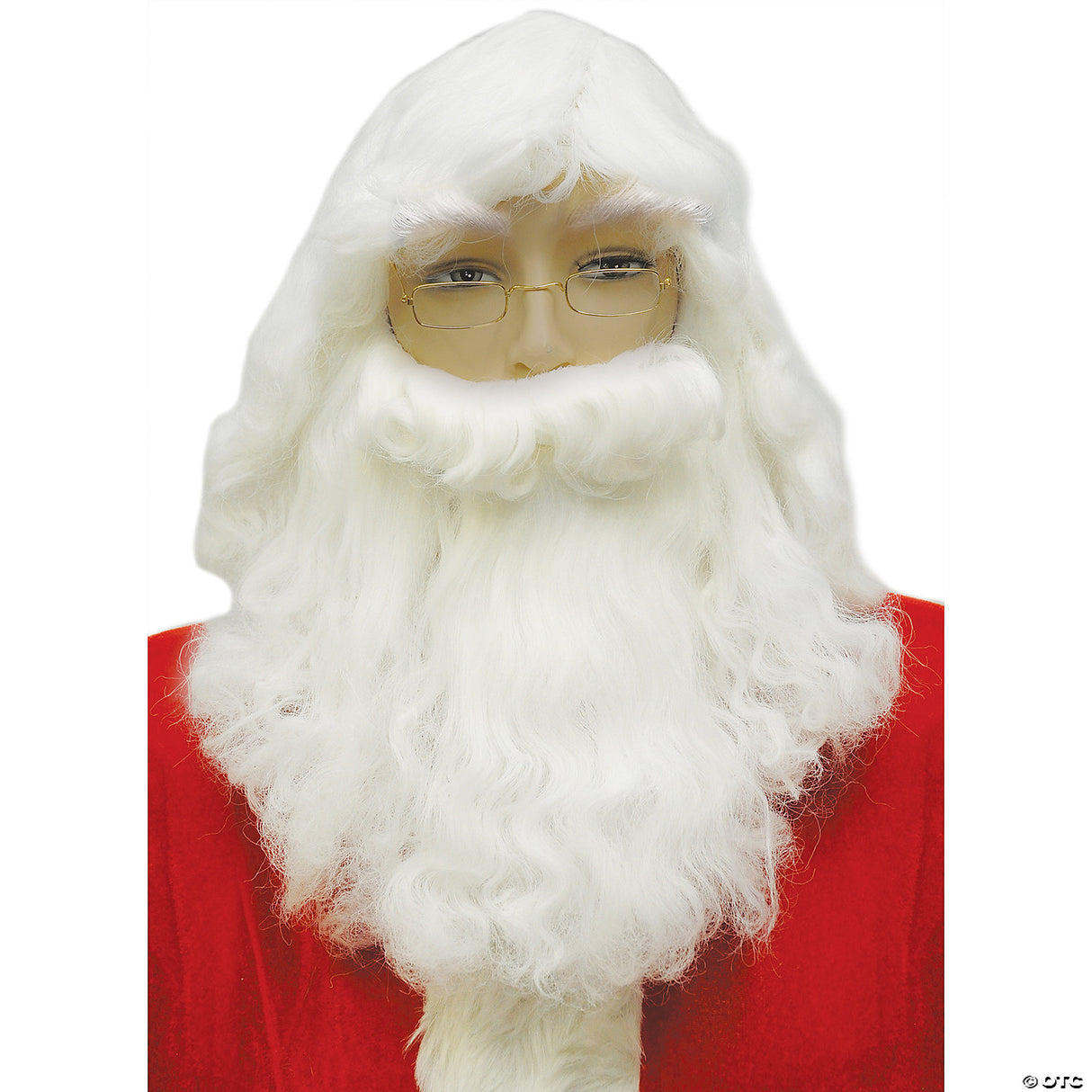 Economy Santa Wig And Beard Set