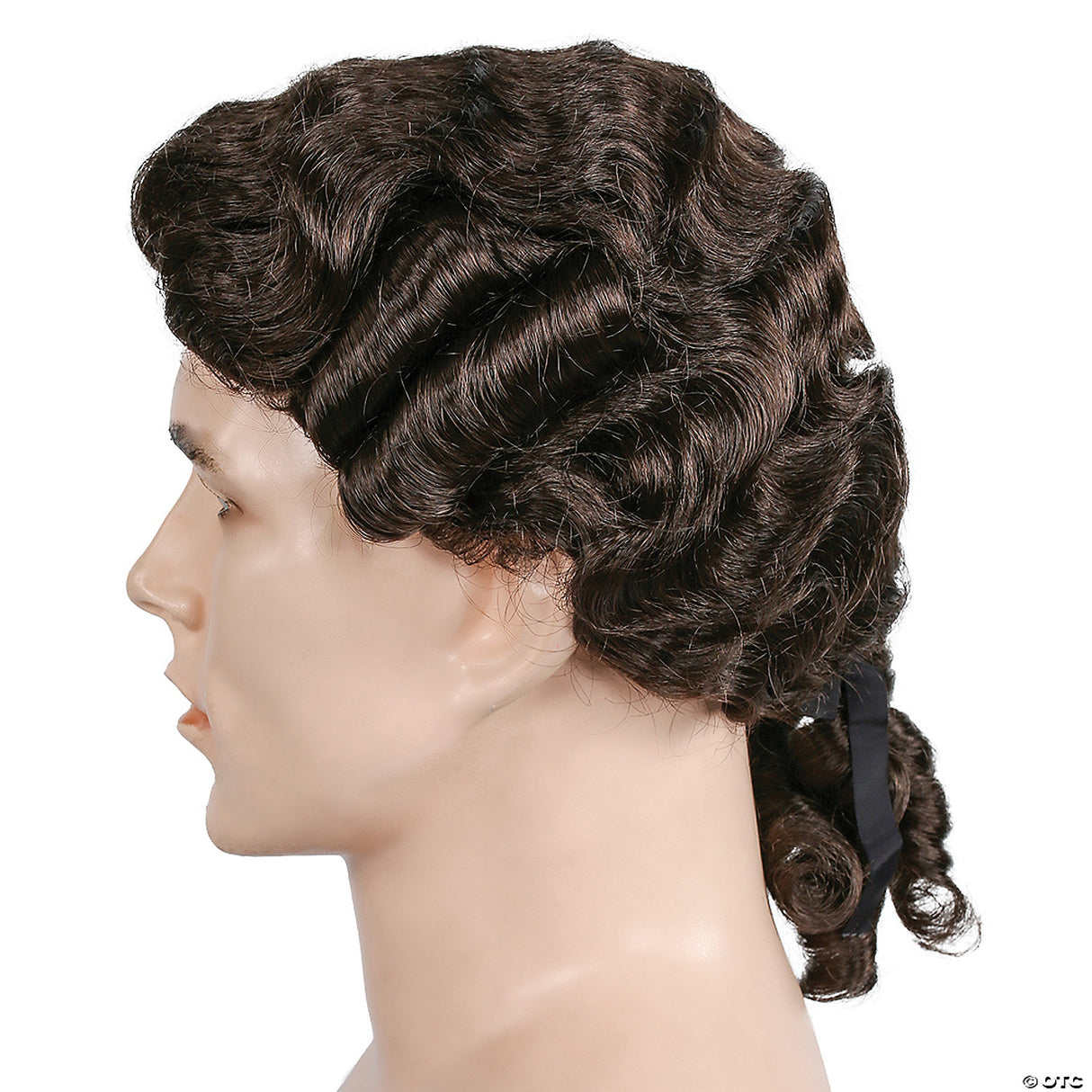 ARISTOCRAT COLONIAL MAN WIG-WHITE