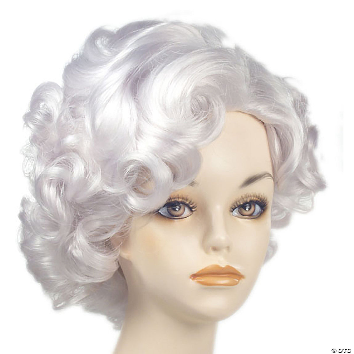 LADY EDNA WIG-WHITE