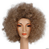 Adults Brown Curly Afro Wig