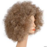 Adults Brown Curly Afro Wig