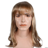 Adults Blonde Long Wig With Bangs