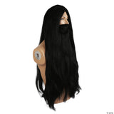 WIZARD BEARD AND WIG SET-MD BRWN