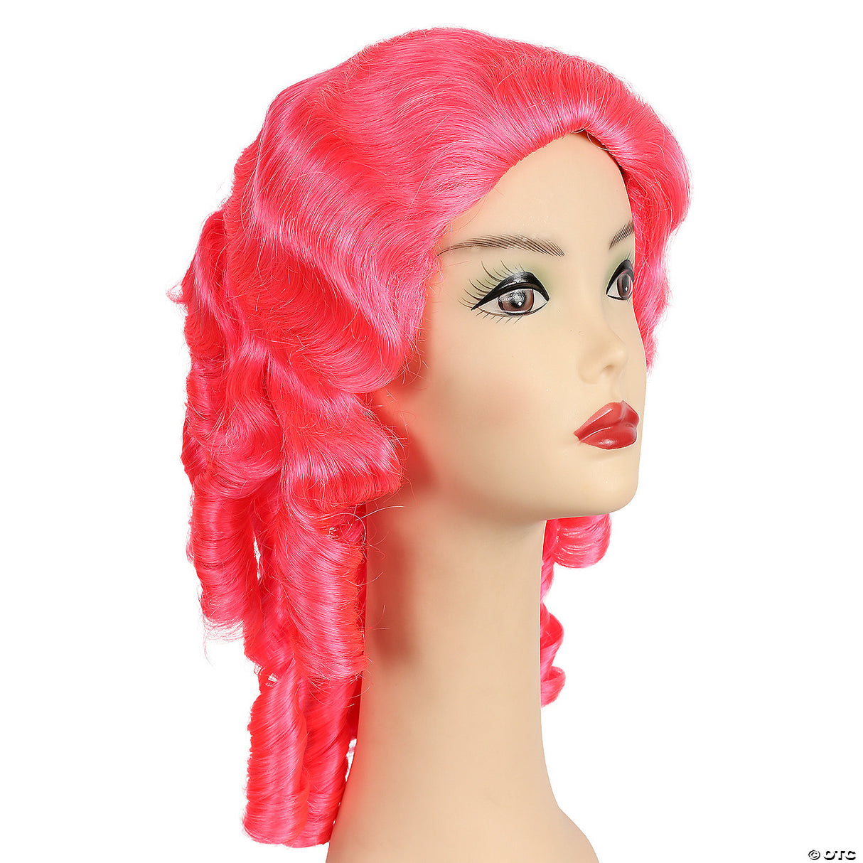 SOUTHERN BELLE CLOWN WIG-ORANGE