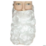 Santa Beard White Curly Long Christmas Costume Accessory Theatre Adult Cosplay