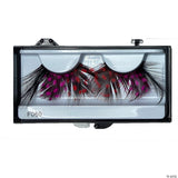 Eyelash Flare - Red/black