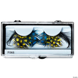 EYELASHES FEATHER ORANGE